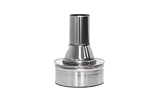 Flexinox Bofill Aansluitstuk DW > EW 80 Ø 125 Zwart